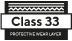 Class 33 protective layer