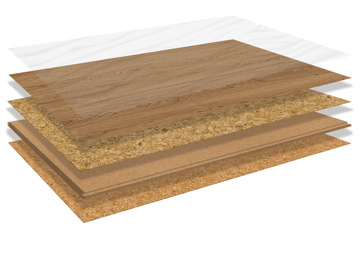 High quality protective varnish with embossed in register