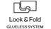 Lock & Fold lijmloos systeem